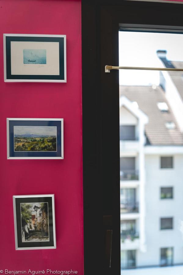 Le Thélème - Appartement Duplex à Annecy balcon&parking à 800m du Lac Esterno foto